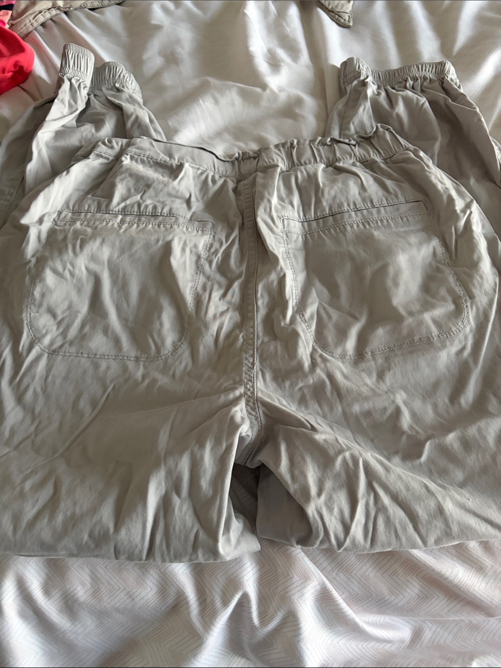 Knox Rose Light Gray Drawstring Pants - Small - Picture 5 of 5
